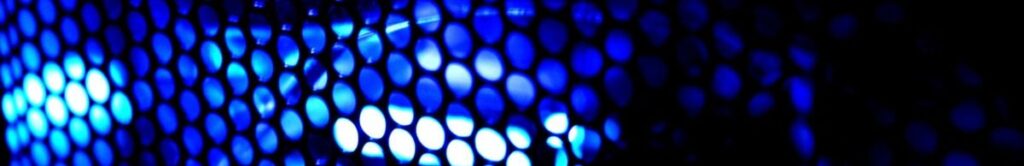 blau schwarzer Hintergrund eines Events - Leuchtwerk von Veranstaltungen