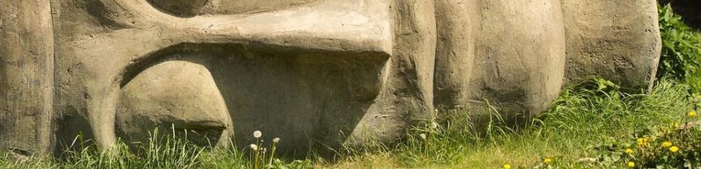 Ausschnitt aus dem Beitragsbild: Statuenkopf